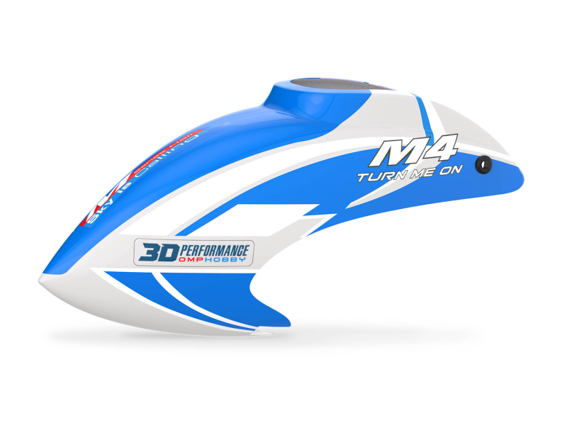 OMPHOBBY M4 Kabinenhaube blau # OSHM4061B